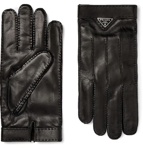 vintage prada gloves|prada leather gloves men.